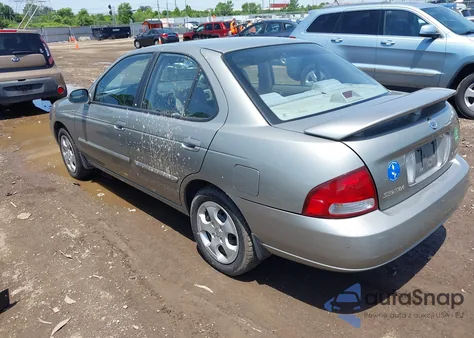 2003 Nissan Sentra Gxe from USA, damaged, VIN 3N1CB51D83L820259
